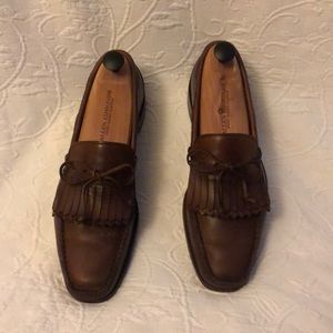 Allen Edmonds Alton Double Kiltie Loafer in Brown